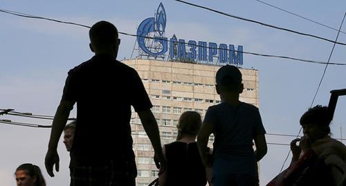 Логотип "Газпрома". Фото: REUTERS/Maxim Shemetov Логотип "Газпрома". Фото: REUTERS/Maxim Shemetov