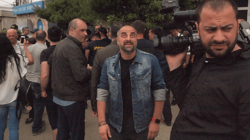 Георгий Капанадзе на выборах в Зугдиди 19 мая 2019 года. Фото Беслана Кмузова для "Кавказского узла" Георгий Капанадзе на выборах в Зугдиди 19 мая 2019 года. Фото Беслана Кмузова для "Кавказского узла"