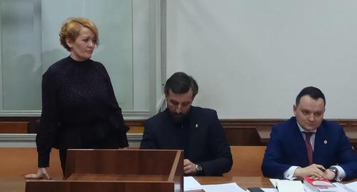 Анастасия Шевченко на заседании Ростовского областного суда. 7 февраля 2019 г. Фото Константина Волгина для "Кавказского узла" Анастасия Шевченко на заседании Ростовского областного суда. 7 февраля 2019 г. Фото Константина Волгина для "Кавказского узла"