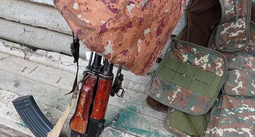 Обмундирование. Нагорный Карабах. Фото Алвард Григорян для "Кавказского узла" Обмундирование. Нагорный Карабах. Фото Алвард Григорян для "Кавказского узла"