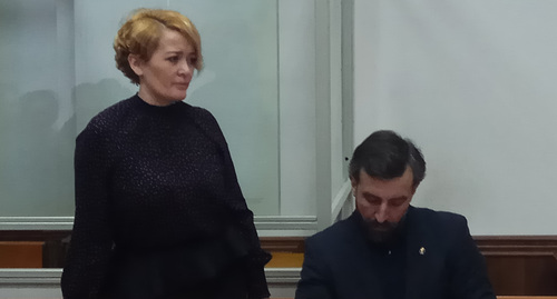 Анастасия Шевченко со своим адвокатом на заседании Ростовского областного суда. Фото Константина Волгина для "Кавказского узла" Анастасия Шевченко со своим адвокатом на заседании Ростовского областного суда. Фото Константина Волгина для "Кавказского узла"