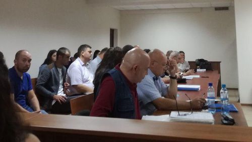 Заседание по делу об убийстве Цкаева. Владикавказ, 19 июля 2019 года. Фото Эммы Марзоевой для "Кавказского узла" Заседание по делу об убийстве Цкаева. Владикавказ, 19 июля 2019 года. Фото Эммы Марзоевой для "Кавказского узла"