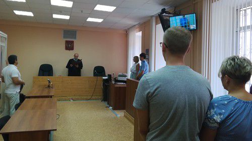 Волгоградский облсуд. Судья зачитывает решение. Фото Татьяны Филимоновой для "Кавказского узла" Волгоградский облсуд. Судья зачитывает решение. Фото Татьяны Филимоновой для "Кавказского узла"