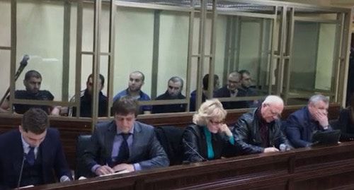 Заседание по делу "астраханского джамаата", март 2019 года. Фото Константина Волгина для "Кавказского узла" Заседание по делу "астраханского джамаата", март 2019 года. Фото Константина Волгина для "Кавказского узла"