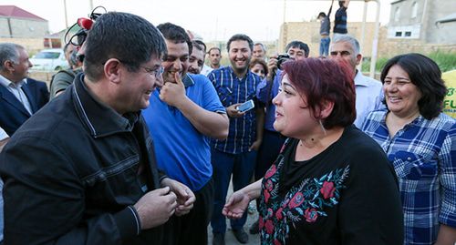 Хадиджа Исмайлова . Фото корреспондента "Кавказского узла" Азиза Каримова Хадиджа Исмайлова . Фото корреспондента "Кавказского узла" Азиза Каримова