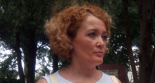 Анастасия Шевченко. Фото Константина Волгина для "Кавказского узла" Анастасия Шевченко. Фото Константина Волгина для "Кавказского узла"