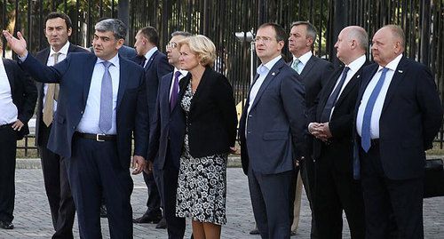 Визит Ольги Голодец в Кабардино-Балкарию. 31 августа 2019 года. Фото: пресс-служба главы Кабардино-Балкарии https://www.glava.kbr.ru/kbr-events/news/meeting/14393-2019-08-31-16-55-08.html Визит Ольги Голодец в Кабардино-Балкарию. 31 августа 2019 года. Фото: пресс-служба главы Кабардино-Балкарии https://www.glava.kbr.ru/kbr-events/news/meeting/14393-2019-08-31-16-55-08.html