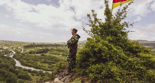 На границе Южной Осетии © Фото пресс-служба Погрануправления ФСБ РФ в Южной Осетии На границе Южной Осетии © Фото пресс-служба Погрануправления ФСБ РФ в Южной Осетии