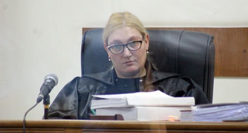 Судья Анна Данибекян. Фото Тиграна Петросяна для "Кавказского узла" Судья Анна Данибекян. Фото Тиграна Петросяна для "Кавказского узла"