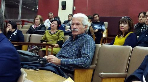 Участники собрания в Нальчике. Фото Людмилы Маратовой для "Кавказского узла". Участники собрания в Нальчике. Фото Людмилы Маратовой для "Кавказского узла".