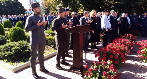 Участники митинга в Нальчике, 13 октября 2019 года. Фото Людмилы Маратовой для "Кавказского узла" Участники митинга в Нальчике, 13 октября 2019 года. Фото Людмилы Маратовой для "Кавказского узла"