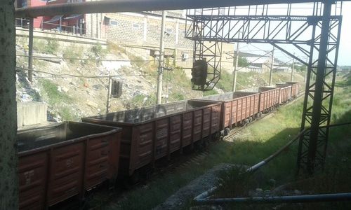 Железная дорога в Армении. Фото Армине Мартиросян для "Кавказского узла" Железная дорога в Армении. Фото Армине Мартиросян для "Кавказского узла"