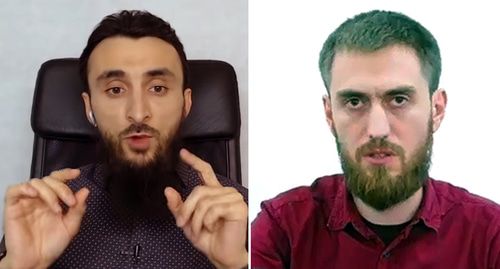 Тумсо Абдурахманов (слева) и Чингиз Ахмадов. Скриншоты видео https://www.youtube.com/watch?v=leVmyLRisZQ и https://www.instagram.com/p/B2rKiMpIgXg/ Коллаж "Кавказского узла" Тумсо Абдурахманов (слева) и Чингиз Ахмадов. Скриншоты видео https://www.youtube.com/watch?v=leVmyLRisZQ и https://www.instagram.com/p/B2rKiMpIgXg/ Коллаж "Кавказского узла"