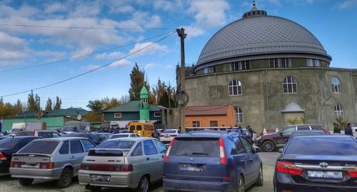 Мечеть "Тангим" в Махачкале. Фото Ильяса Капиева для "Кавказского узла". Мечеть "Тангим" в Махачкале. Фото Ильяса Капиева для "Кавказского узла".