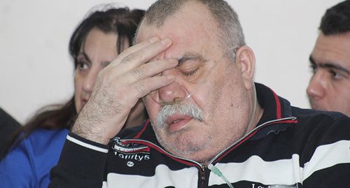 Манвел Григорян в зале суда. Фото Тиграна Петросяна для "Кавказского узла" Манвел Григорян в зале суда. Фото Тиграна Петросяна для "Кавказского узла"