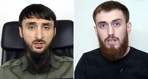 Тумсо Абдурахманов (слева) и Чингиз Ахмадов. Скриншоты из видео https://www.youtube.com/watch?v=KXvI8vIQrZo и https://www.instagram.com/p/B05ghk9oGeE/ Тумсо Абдурахманов (слева) и Чингиз Ахмадов. Скриншоты из видео https://www.youtube.com/watch?v=KXvI8vIQrZo и https://www.instagram.com/p/B05ghk9oGeE/