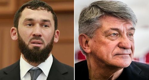 Магомед Даудов, Александр Сокуров. Фото: Бециев Муслим (muslim322) https://ru.wikipedia.org, Tasnim News Agency, https://ru.wikipedia.org/ Коллаж "Кавказского узла" Магомед Даудов, Александр Сокуров. Фото: Бециев Муслим (muslim322) https://ru.wikipedia.org, Tasnim News Agency, https://ru.wikipedia.org/ Коллаж "Кавказского узла"