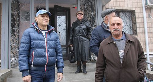 Бывшие сотрудники "Кингкоула". Фото Вячеслава Прудникова для "Кавказского узла". Бывшие сотрудники "Кингкоула". Фото Вячеслава Прудникова для "Кавказского узла".