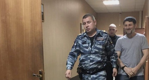 Дауд Мамилов в суде. Фото: Закрия Мамилов Дауд Мамилов в суде. Фото: Закрия Мамилов