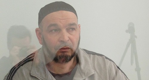 Мустафа Вышегуров в зале суда. Фото Вячеслава Ященко для "Кавказского узла" Мустафа Вышегуров в зале суда. Фото Вячеслава Ященко для "Кавказского узла"