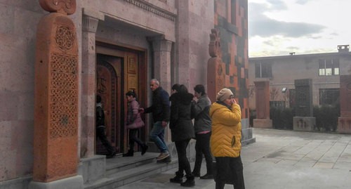 Армавирская церковь Святого Григора Нарекаци. Фото Армине Мартиросян для "Кавказского узла" Армавирская церковь Святого Григора Нарекаци. Фото Армине Мартиросян для "Кавказского узла"