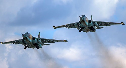 Штурмовик Су-25. Фото: пресс-служба Южного военного округа https://function.mil.ru/news_page/country/more.htm?id=12215071@egNews Штурмовик Су-25. Фото: пресс-служба Южного военного округа https://function.mil.ru/news_page/country/more.htm?id=12215071@egNews