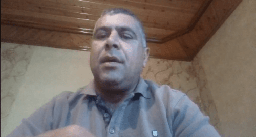 Ализамин Салаев. Скриншот видео: https://www.facebook.com/elzamin.salayev/videos/158496345182695/ Ализамин Салаев. Скриншот видео: https://www.facebook.com/elzamin.salayev/videos/158496345182695/
