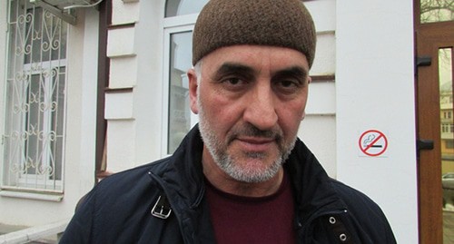 Адвокат Адама Бадиева Магомед Гандаур-Эги. Фото Вячеслава Ященко для "Кавказского узла" Адвокат Адама Бадиева Магомед Гандаур-Эги. Фото Вячеслава Ященко для "Кавказского узла"