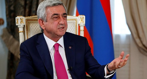 Серж Саргсян. Фото: REUTERS/David Mdzinarishvili Серж Саргсян. Фото: REUTERS/David Mdzinarishvili