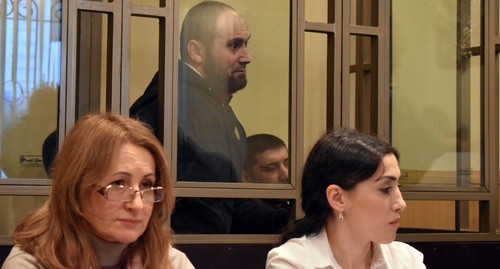 Самир Ибрагимов в зале суда. Фото Константина Волгина для "Кавказского узла"
Самир Ибрагимов в зале суда. Фото Константина Волгина для "Кавказского узла"
