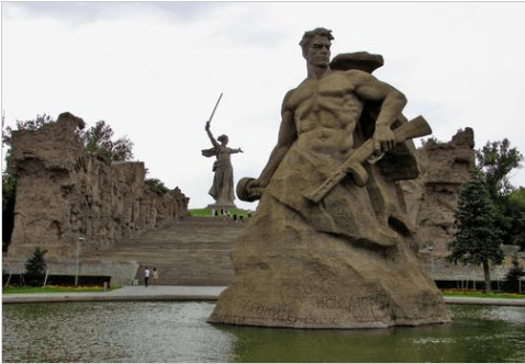 Мемориальный комплекс на Мамаевом кургане. Фото Вячеслава Ященко для "Кавказского узла". Мемориальный комплекс на Мамаевом кургане. Фото Вячеслава Ященко для "Кавказского узла".
