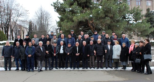 Акция в Степанакерте в 32-ю годовщину карабахского освободительного движения. Фото Алвард Григорян для "Кавказского узла" Акция в Степанакерте в 32-ю годовщину карабахского освободительного движения. Фото Алвард Григорян для "Кавказского узла"