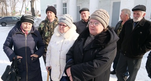 Бывшие сотрудники "Кингкоула" на пикете в Гуково 15 февраля 2020 года. Фото Вячеслава Прудникова для «Кавказского узла» Бывшие сотрудники "Кингкоула" на пикете в Гуково 15 февраля 2020 года. Фото Вячеслава Прудникова для «Кавказского узла»