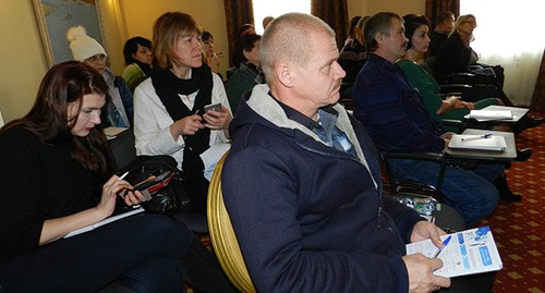 Встреча в рамках проекта "Дом Редких". Волгоград, 16 февраля 2020 г. Фото Татьяны Филимоновой для "Кавказского узла" Встреча в рамках проекта "Дом Редких". Волгоград, 16 февраля 2020 г. Фото Татьяны Филимоновой для "Кавказского узла"