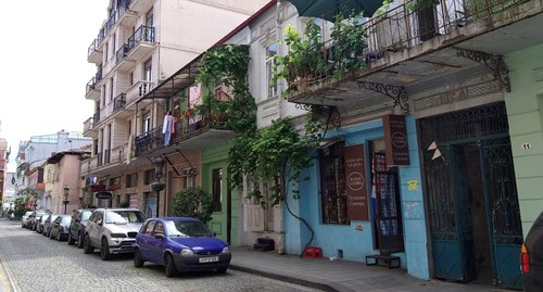 Улица Батуми. Фото Дины Духовской для "Кавказского узла" Улица Батуми. Фото Дины Духовской для "Кавказского узла"