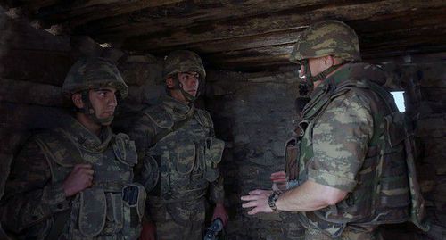 Азербайджанские солдаты. Фото пресс-службы Минобороны Азербайджана. https://mod.gov.az Азербайджанские солдаты. Фото пресс-службы Минобороны Азербайджана. https://mod.gov.az