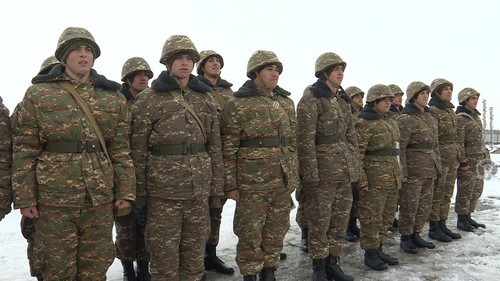 Армянские солдаты. Фото пресс-службы Минобороны Армении, http://www.mil.am Армянские солдаты. Фото пресс-службы Минобороны Армении, http://www.mil.am