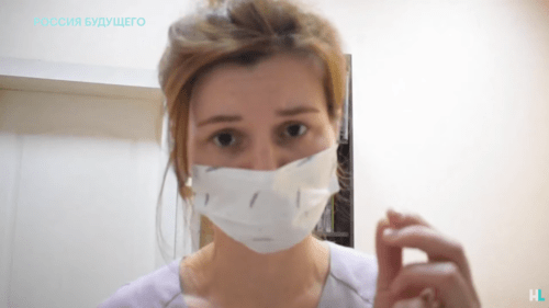Врач из Калача-на-Дону Татьяна Ревва. Скриншот ролика, распространенного Алексеем Навальным. https://youtu.be/QZJiSphrkfU Врач из Калача-на-Дону Татьяна Ревва. Скриншот ролика, распространенного Алексеем Навальным. https://youtu.be/QZJiSphrkfU