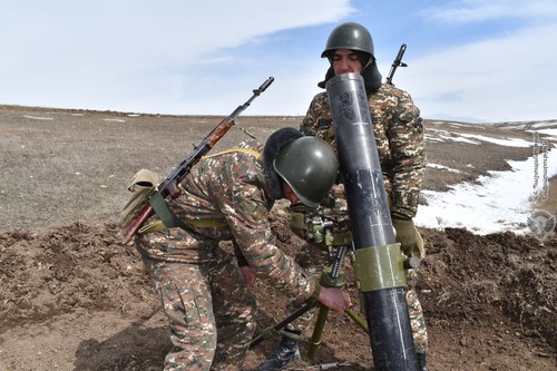 Армянские военные. Фото пресс-службы Минобороны Армении, http://www.mil.am Армянские военные. Фото пресс-службы Минобороны Армении, http://www.mil.am
