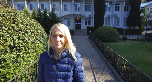 Осужденная за нарушения Карантина Екатерина Алексеева. Фото Светланы Кравченко для "Кавказского узла" Осужденная за нарушения Карантина Екатерина Алексеева. Фото Светланы Кравченко для "Кавказского узла"