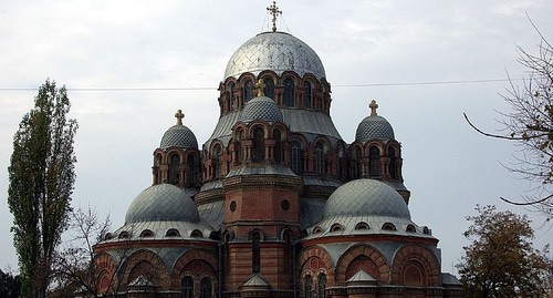 Знаменский собор в Хасавюрте. Дагестан. Фото: https://ru.wikipedia.org/ Знаменский собор в Хасавюрте. Дагестан. Фото: https://ru.wikipedia.org/