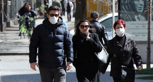 На улице Еревана во время карантина Фото: Hayk Baghdasaryan/ reuters На улице Еревана во время карантина Фото: Hayk Baghdasaryan/ reuters