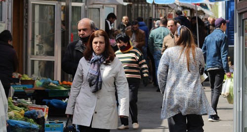 Жители Еревана. Апрель 2020 г. Фото Тиграна Петросяна для "Кавказского узла" Жители Еревана. Апрель 2020 г. Фото Тиграна Петросяна для "Кавказского узла"