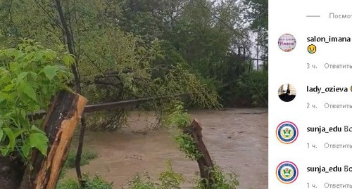 Паводок в Сунженском районе Ингушетии. Стоп-кадр видео https://www.instagram.com/p/B_4Ix0Djn35/ Паводок в Сунженском районе Ингушетии. Стоп-кадр видео https://www.instagram.com/p/B_4Ix0Djn35/