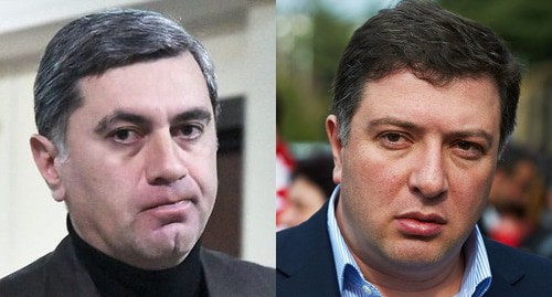Ираклий Окруашвили (слева) и Георгий Угулава. Фото: стоп-кадр видео First Channel, Alexander Imedashvili, NEWSGEORGIA, коллаж "Кавказского узла" Ираклий Окруашвили (слева) и Георгий Угулава. Фото: стоп-кадр видео First Channel, Alexander Imedashvili, NEWSGEORGIA, коллаж "Кавказского узла"