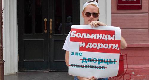 Алексей Тюрин, 2017 год. Фото Елены Гребенюк для "Кавказского узла" Алексей Тюрин, 2017 год. Фото Елены Гребенюк для "Кавказского узла"