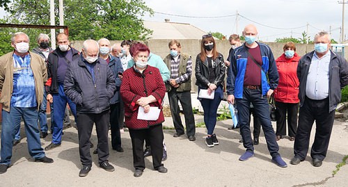 Работники гуковской больницы. Фото Вячеслава Прудникова для "Кавказского узла". Работники гуковской больницы. Фото Вячеслава Прудникова для "Кавказского узла".