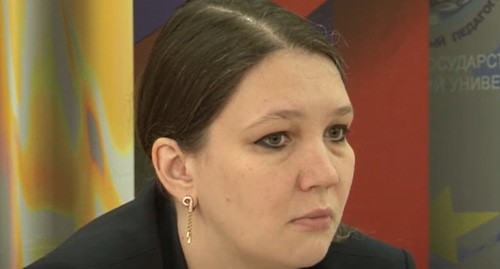 Екатерина Толстикова. Фото: стоп-кадр видео канала Новости Дагестан, https://www.youtube.com/watch?v=gBgPB6D5yEI&feature=emb_logo Екатерина Толстикова. Фото: стоп-кадр видео канала Новости Дагестан, https://www.youtube.com/watch?v=gBgPB6D5yEI&feature=emb_logo