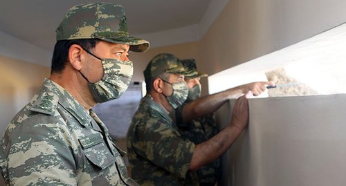 Военные азербайджаснкой армии. Фото пресс-службы МО Азербайджана https://mod.gov.az/az/news/mudafie-naziri-on-xett-bolmelerinde-olub-video-31397.html Военные азербайджаснкой армии. Фото пресс-службы МО Азербайджана https://mod.gov.az/az/news/mudafie-naziri-on-xett-bolmelerinde-olub-video-31397.html