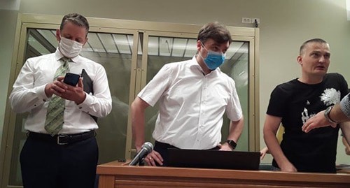 Адвокаты Александр Пиховкин, Александр Попков и Михаил Беньяш (слева направо ) в Краснодарском краевом суде. Фото Яны Антоновой для "Кавказского узла" Адвокаты Александр Пиховкин, Александр Попков и Михаил Беньяш (слева направо ) в Краснодарском краевом суде. Фото Яны Антоновой для "Кавказского узла"